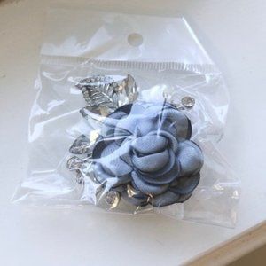 NEW Blue Flower Brooch